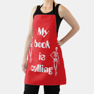 Cute Halloween Spooky Design Apron