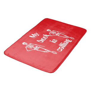 Cute Halloween Spooky Design Bath Mat
