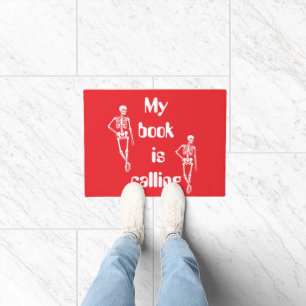 Cute Halloween Spooky Design Doormat