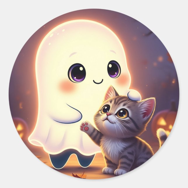 cute halloween stickers (Front)