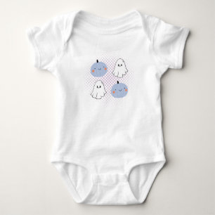Cute Halloween Toddler Jersey Ghosts, Pumpkins Baby Bodysuit