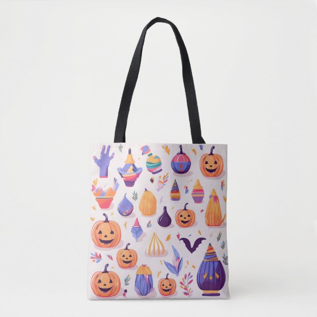 Cute Halloween  Tote Bag (Front)