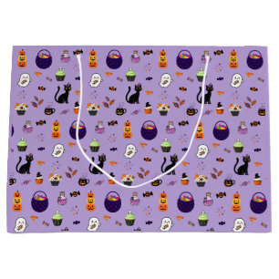 Cute Halloween Treat Party Large Gift Bag
