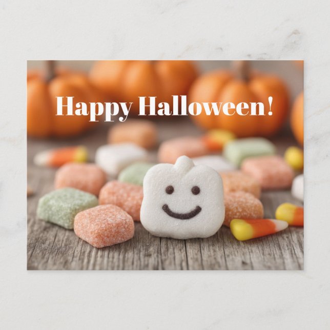 Cute Halloween Treats greeting card  (Front)