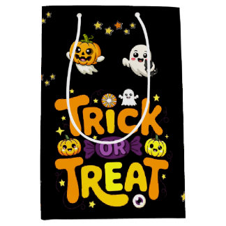Cute Halloween Trick or Treat Candy Bag for Kids 