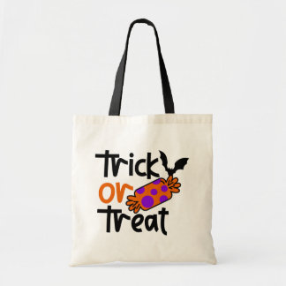Cute Halloween Trick or Treat Tote Bag