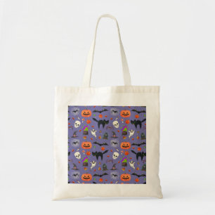 Cute Halloween Trick Or Treat Tote Bag