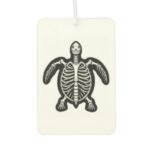 Cute Halloween Turtle Skeleton Tortoise Fossils Ar Car Air Freshener