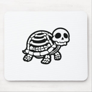 Cute Halloween Turtle Skeleton Tortoise Fossils Ar Mouse Mat