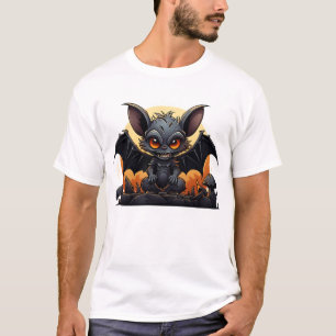 Cute Halloween Vampire Bat T-Shirt