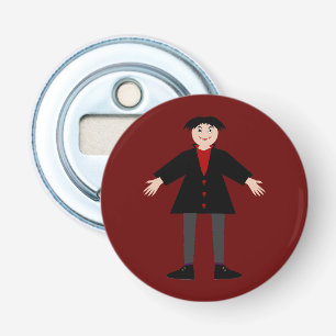 Cute Halloween Vampire Bottle Opener