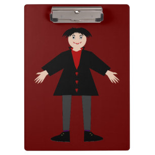 Cute Halloween Vampire Clipboard
