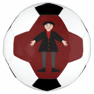 Cute Halloween Vampire Football