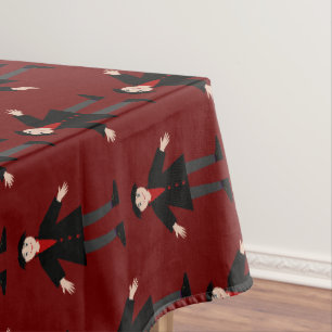 Cute Halloween Vampire Patterned Tablecloth