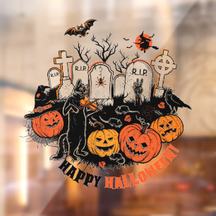 Cute Halloween Window Cling