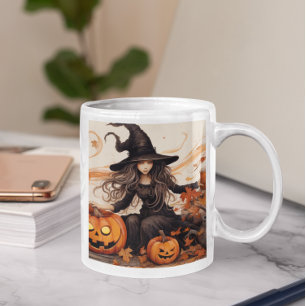 Cute Halloween Witch version 50 Mug