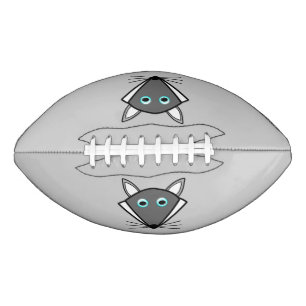 Cute Halloween Wolf Football American Football