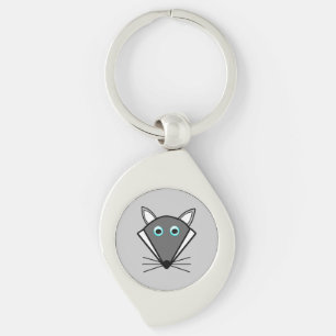 Cute Halloween Wolf Keychain