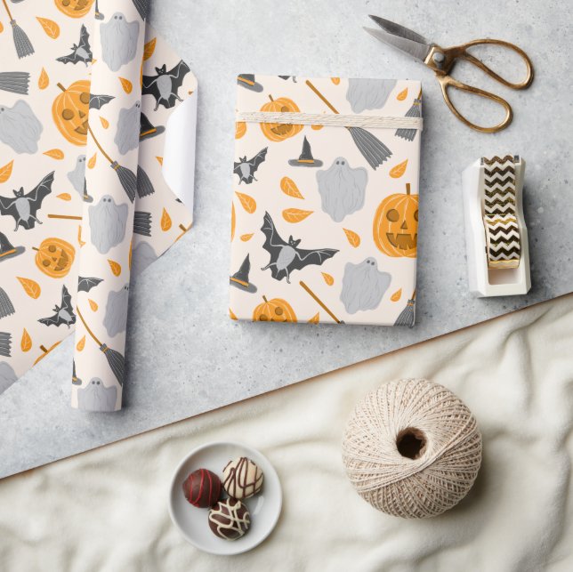 Cute halloween Wrapping Paper  (Crafts)