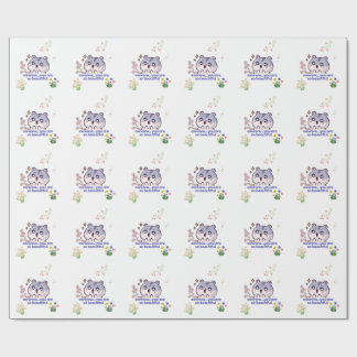 Cute Hamster Aww You Are So Beautiful Aesthetic Wrapping Paper