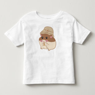 Cute hamster cartoon style toddler T-Shirt