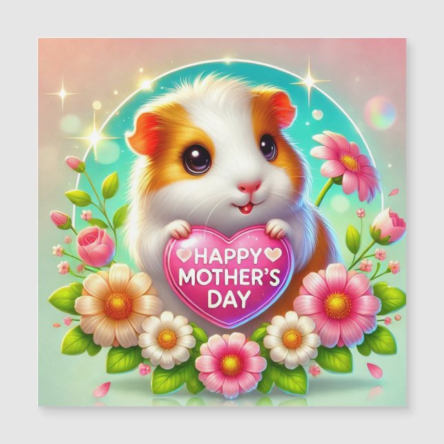 Cute Hamster Celebrating Mother’s day (Front)