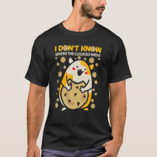 Cute Hamster Cookies Graphic For Food  Youth Roden T-Shirt