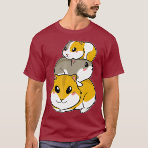 Cute Hamster Deary Guinea Pig Owner T-Shirt