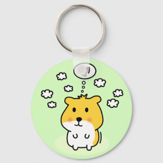 cute hamster dream key ring
