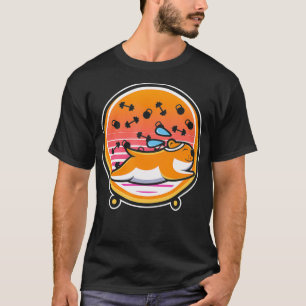 Cute Hamster Exercising Hamster Workout Gym Rat T-Shirt