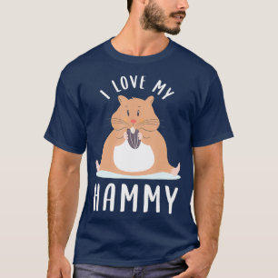 Cute Hamster Gift I love my Hammy T-Shirt