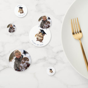 Cute Hamster Kindergarten Graduation Photo Confetti