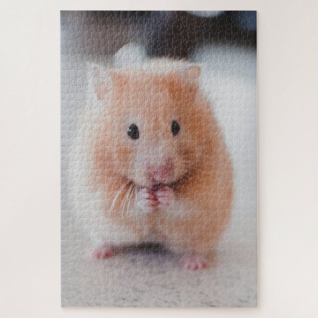 Cute Hamster Love Animals Jigsaw Puzzle (Vertical)