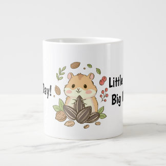 Cute Hamster Mug – Little Moments, Big Happiness