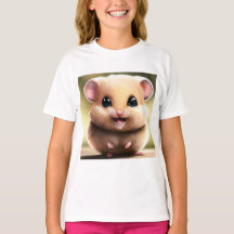 Cute Hamster T Shirt - Cute Animal Shirts 