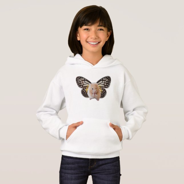 Cute hamster with wings (Front Full)