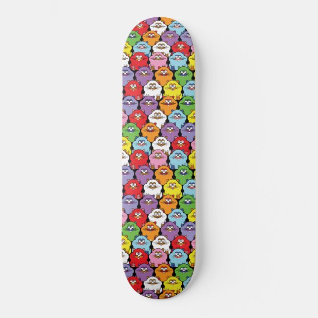 Cute Hamsters,   Skateboard (Front)