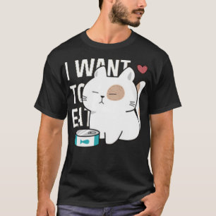 Cute hand drawn chubby cats T-Shirt
