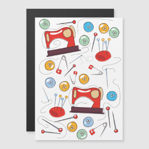 Cute hand drawn Sewing Pattern