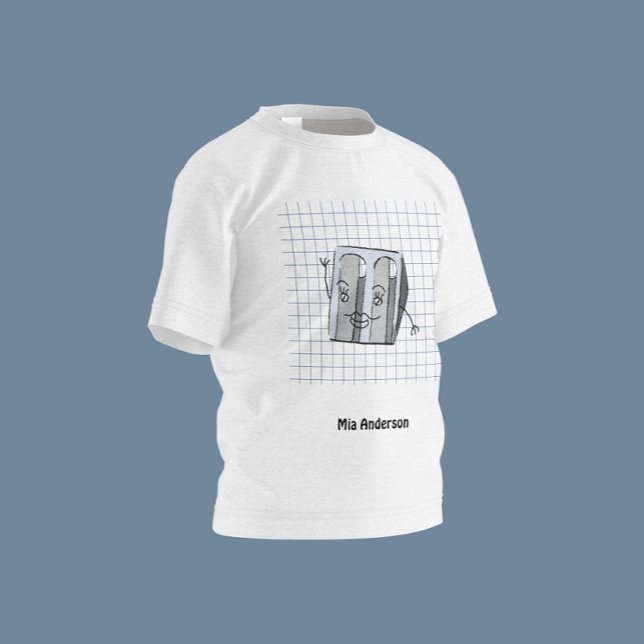 Cute Hand Drawn Sharpener Name T-Shirt (Creator Uploaded)