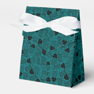 Cute handmade jelly fish pattern background favour box