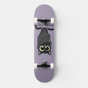 Cute Hanging Bat Skateboard