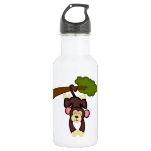 Cute Hanging Monkey 532 Ml Water Bottle