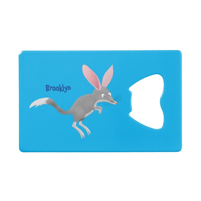 Cute happy Australian bilby cartoon (Front (Horizontal))