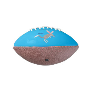 Cute happy Australian bilby cartoon  American Football