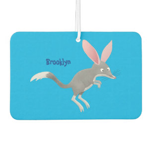 Cute happy Australian bilby cartoon  Car Air Freshener