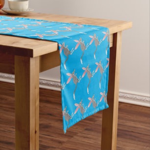 Cute happy Australian bilby cartoon Short Table Runner