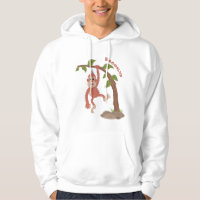 Cute happy baby orangutan cartoon illustration