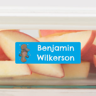 Cute happy baby platypus cartoon personalised