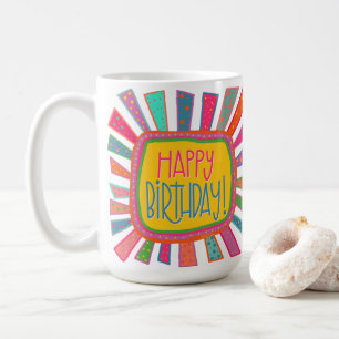 Cute Happy Birthday Inspirivity Coffee Mug